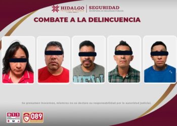 SSPH captura a “Los Peñafiel” banda dedicada al robo de vehículos en Hidalgo y Estado de México