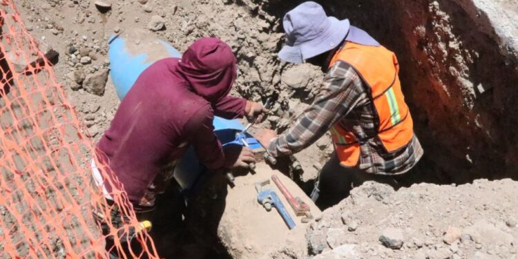 Entra en operación nueva línea de conducción de agua potable, beneficiará a más de 20 mil habitantes