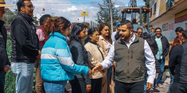 Alfredo Quiroz pisa el acelerador: arranca otra obra en Tepeapulco