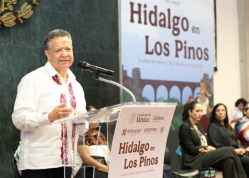 Hidalgo llega a Los Pinos con cultura y tradición