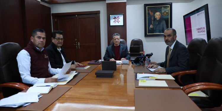 Julio Menchaca destaca estrategia de seguridad y protección civil en Hidalgo