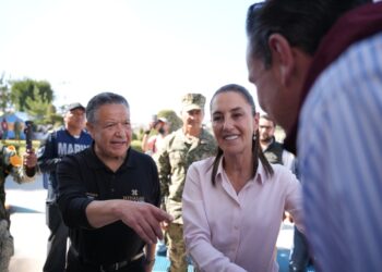 Sheinbaum y Menchaca coordinan atención a zonas afectadas