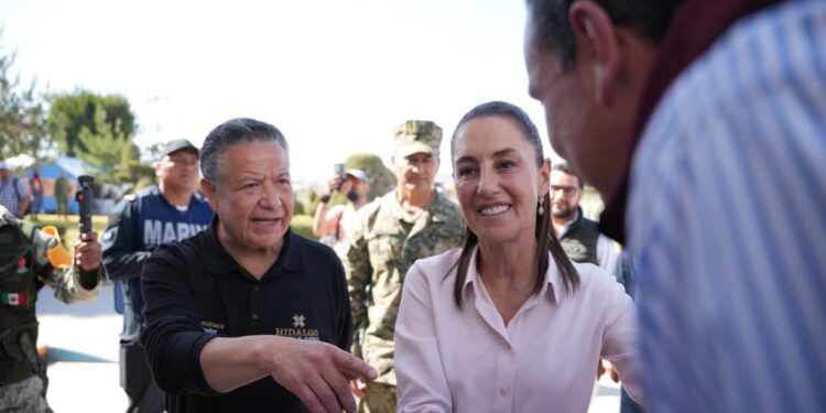 Sheinbaum y Menchaca coordinan atención a zonas afectadas