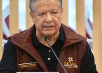 Julio Menchaca encabeza acciones de emergencia ante daños por lluvias en Hidalgo