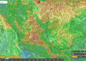 Llegan masas de aire más seco: se reducen las lluvias y se refuerza el viento en gran parte del país