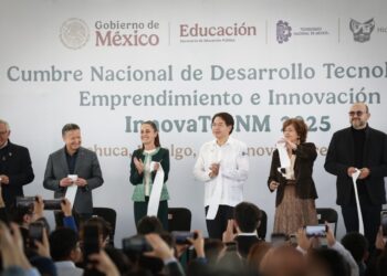 Sheinbaum y Menchaca impulsan la soberanía tecnológica de México en InnovaTecNM 2025
