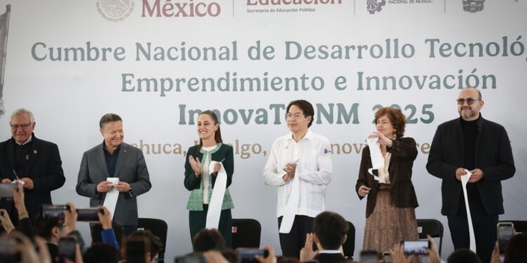 Sheinbaum y Menchaca impulsan la soberanía tecnológica de México en InnovaTecNM 2025