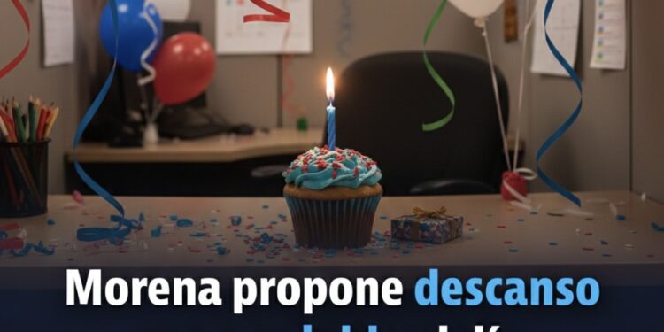 ¡Señor me has mirado a los ojos! 🎂 Morena propone reconocer el cumpleaños como derecho laboral en México