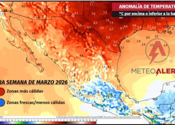 CONTRASTE TÉRMICO MARCARÁ LA PRIMERA SEMANA DE MARZO EN MÉXICO