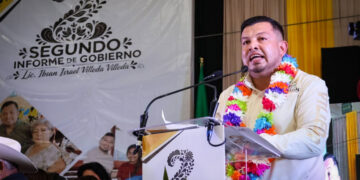 Ibsan Israel Villeda destaca gestión y obra pública en su Segundo Informe de Gobierno